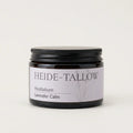 Lavender Calm Hautbalsam 100 ml von HEIDE-TALLOW – Frontansicht des Produkts mit Rindertalg, Jojobaöl und Lavendelöl