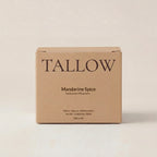 Mandarine Spice Hautbalsam 100 ml von HEIDE-TALLOW – Frontansicht der Verpackung