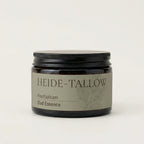 Oud Essence Hautbalsam 100 ml von HEIDE-TALLOW – Frontansicht des Produkts mit Rindertalg, Jojobaöl sowie Fichtennadel-, Zedernholz- und Rosmarinö