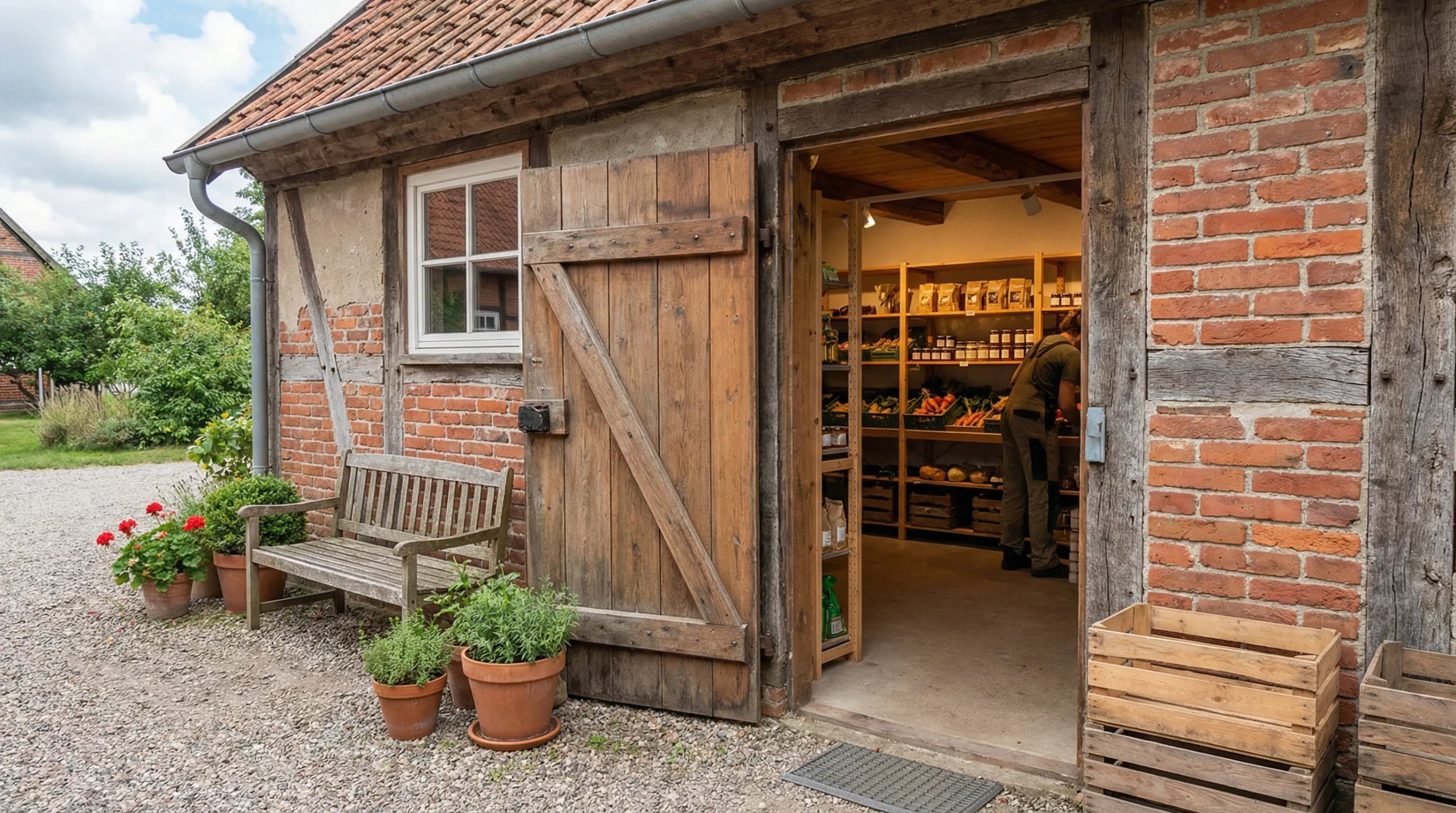 Regionaler Hofladen – Partner von HEIDE-TALLOW mit lokalen Produkten und nachhaltiger Direktvermarktung